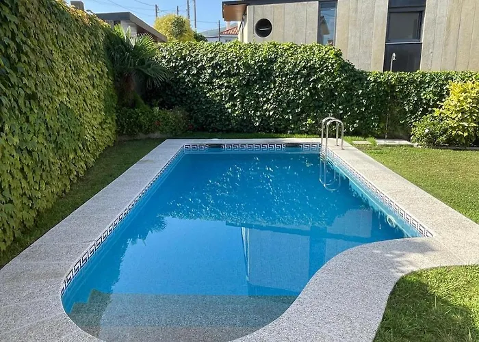 Sirenita En La Playa Con Piscina Y Vistas Al Mar Βίλα Βίγκο